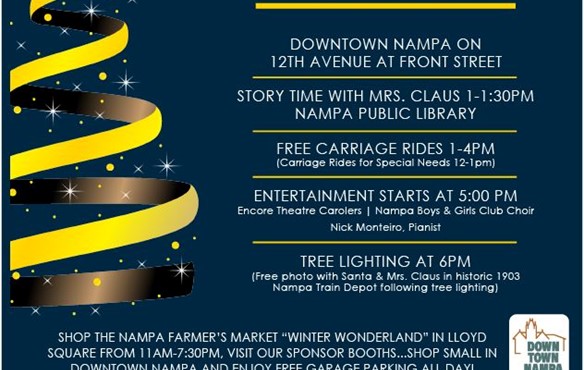 Christmas Tree Lighting & Shop Small Saturday